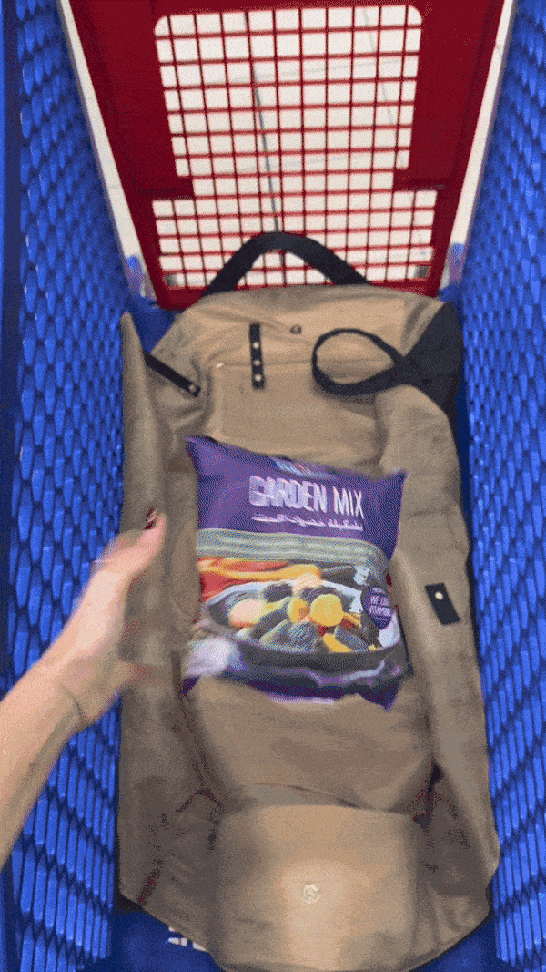 <strong>2. Fill it</strong> — Load groceries straight in as you go. It holds a full weekly shop