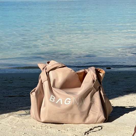 Beige Tote Bag