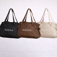 'Best Value' 3 BAGNA Fold - Flat Tote Bags Bundle - BAGNA Tote Tote Bag UAE